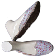 ROUND LIGHT WEIGHT ETHNIC SLEEPER SHOES OPEN