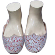 ROUND LIGHT WEIGHT ETHNIC SLEEPER SHOES OPEN