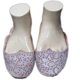 ROUND LIGHT WEIGHT ETHNIC SLEEPER SHOES OPEN