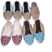 LIGHT WEIGHT ETHNIC SLEEPER SHOES OPEN