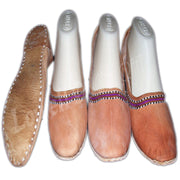 CAMEL NECK LEATHER SHOES