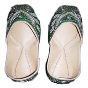 Dabca Hand Embroidered Velvet Jutti