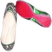 Dabca Hand Embroidered Velvet Jutti