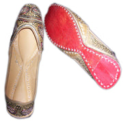 zardozi and dabka work juties