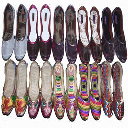 MACHINE EMBROIDERY  SHOES