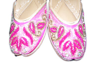 Hand embroidery  punjabi juties