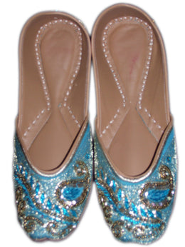 Womens Ethnic Embroidery Footwear