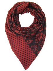 Fine Wool Luxury Jacquard Design Scarf Stole