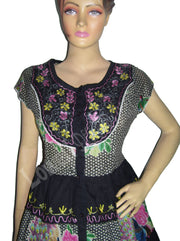 COTTON EMBROIDERED TUNIC / TOP / INDIAN KURTI