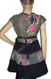 COTTON EMBROIDERED TUNIC / TOP / INDIAN KURTI