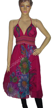 LONG MAXI CHIFFON CASUAL GIRLS LADIES EVENING DRESS