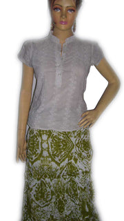 COTTON TIE DYE LONG SKIRTS