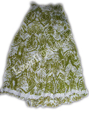 COTTON TIE DYE LONG SKIRTS