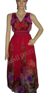 WOMAN LONG DRESS COVERUP GOWN