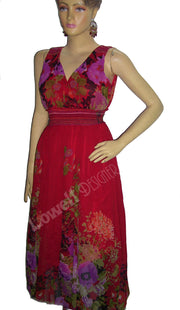 WOMAN LONG DRESS COVERUP GOWN
