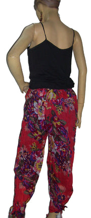 Ethnic Indian Womens Cotton Aladdin Trouser Harem printed Pants