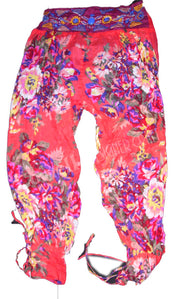 Ethnic Indian Womens Cotton Aladdin Trouser Harem printed Pants