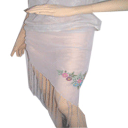 CHIFFON TRIANGLE HIP SCARF