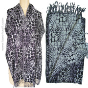 LEOPARD DESIGN JAMAVAR SCARF