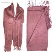 SELF DESIGN JAMAVAR SCARF