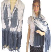 TIE & DIE VISCOSE LYCRA SCARF
