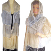 VISCOSE LUREX LYCRA SCARF