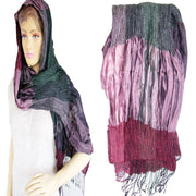 MULTICOLOR TONE LYCRA SCARF