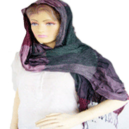 MULTICOLOR TONE LYCRA SCARF