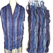 VISCOSE LYCRA STRIPE SCARF
