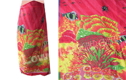 POLY COTTON SEA PRINT PAREO