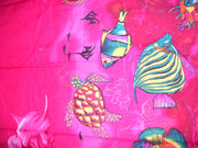 POLY COTTON SEA PRINT SARONGS & PAREOS