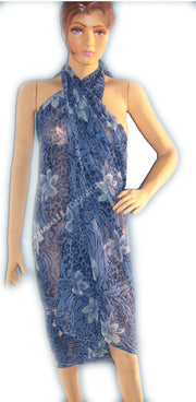 GEORGETTE FLOWER PRINT LADIES PAROES