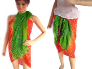 TIE & DIE BANDHANI PAREOS