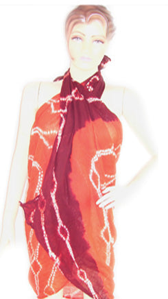 TIE & DIE BANDHANI PAREOS