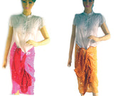 TIE & DIE BANDHANI PAREOS