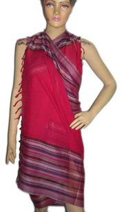 Cotton Handloom Stripe Lungi Pareos