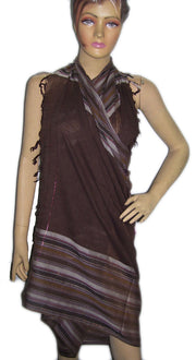 Cotton Handloom Stripe Lungi Pareos