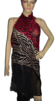 ANIMAL PRINT COTTON VISCOSE SARONG