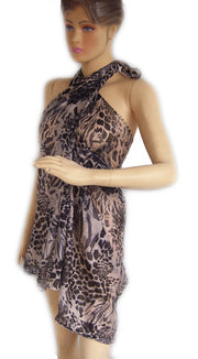 ANIMAL PRINT COTTON PAREOS