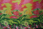 BEACH PRINT POLYCOTTON PAREOS