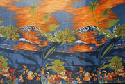 BEACH PRINT POLYCOTTON PAREOS