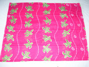 BEACH PRINT POLYCOTTON PAREOS