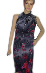 BEACH PRINT POLYCOTTON PAREOS