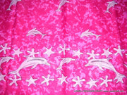 POLY COTTON FISH PRINT SARONG