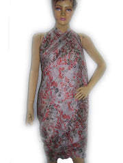 FLOWER PATTERN BEACH WRAP SARONG