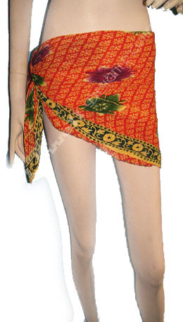 CRINKLE TRIANGLE BEACH SARONG