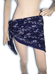 GEOMETRIC PATTERN BEACH SCARF