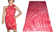 TWO TONE TIE DYE VISCOSE PAREO