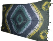 MULTICOLOR TIE DYE VISCOSE PAREO