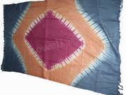 MULTICOLOR TIE DYE VISCOSE PAREO